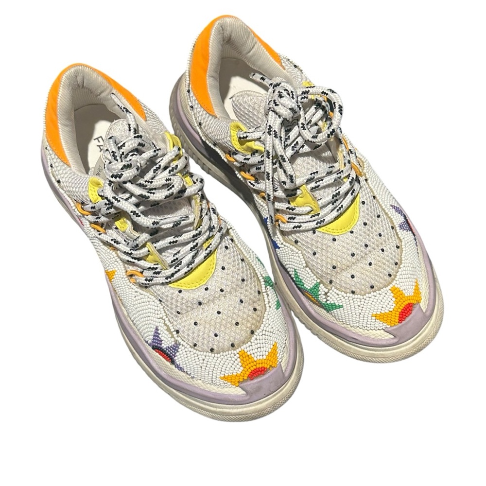 Farm Rio Colorful Beaded Platform Sneakers - Picture 10 of 10